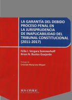 La Garantía del Debido Proceso Penal en la Jurisprudencia de Inaplicabilidad del Tribunal Constitucional (2011-2017)
