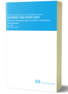 Boletín de Jurisprudencia de Derecho Laboral. Despido Injustificado N° 3, 2021