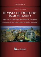Revista de Derecho Inmobiliario. Año 6.  N° 1 - 2022