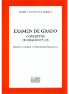 Examen de Grado, Conceptos Fundamentales, Derecho Civil y Derecho Procesal