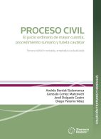 Proceso Civil, El Juicio Ordinario de Mayor Cuantía, Procedimiento Sumario y Tutela Cautelar