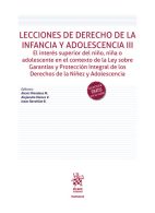 Lecciones de Derecho de la Infancia y Adolescencia III
