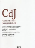 Derecho Administrativo Sancionador. Jurisprudencia Sistematizada de la Corte Suprema ( 2018-2025) tomo I, Consideraciones Generales y Principios