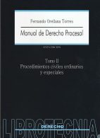 Manual de Derecho Procesal tomo II, Procedimientos Civiles Ordinarios y Especiales